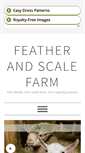 Mobile Screenshot of featherandscalefarm.com